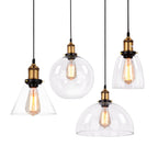 Nordic Retro Glass Pendant Chandelier