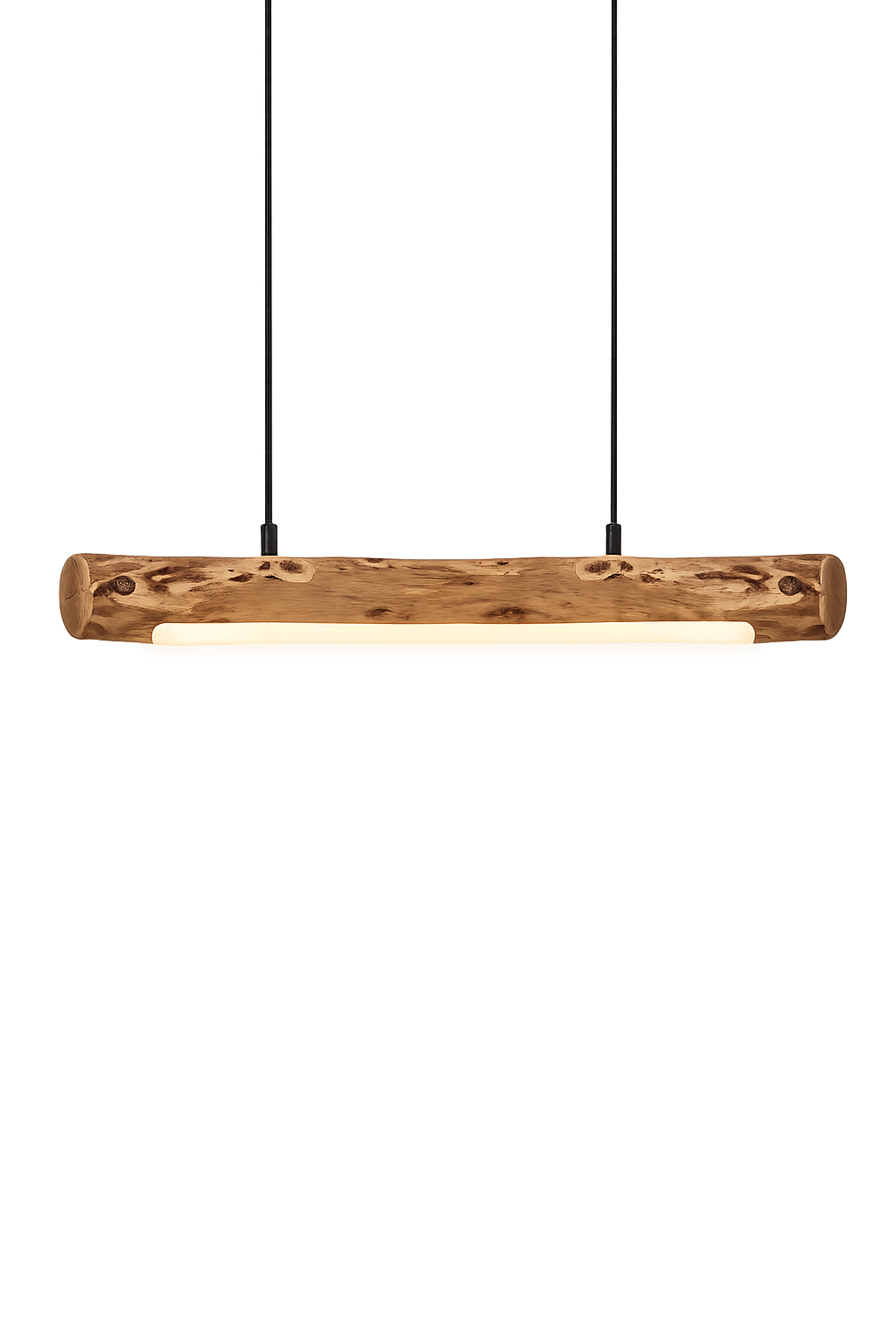 Wood Chandelier LED Hanging Light