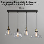 Nordic Retro Glass Pendant Chandelier