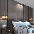 Nordic Glass Ball Chandelier for Bedroom and Dining Room