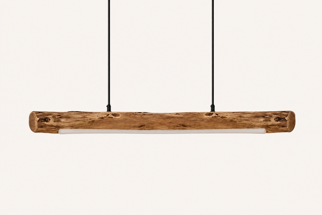 Wood Chandelier LED Hanging Light