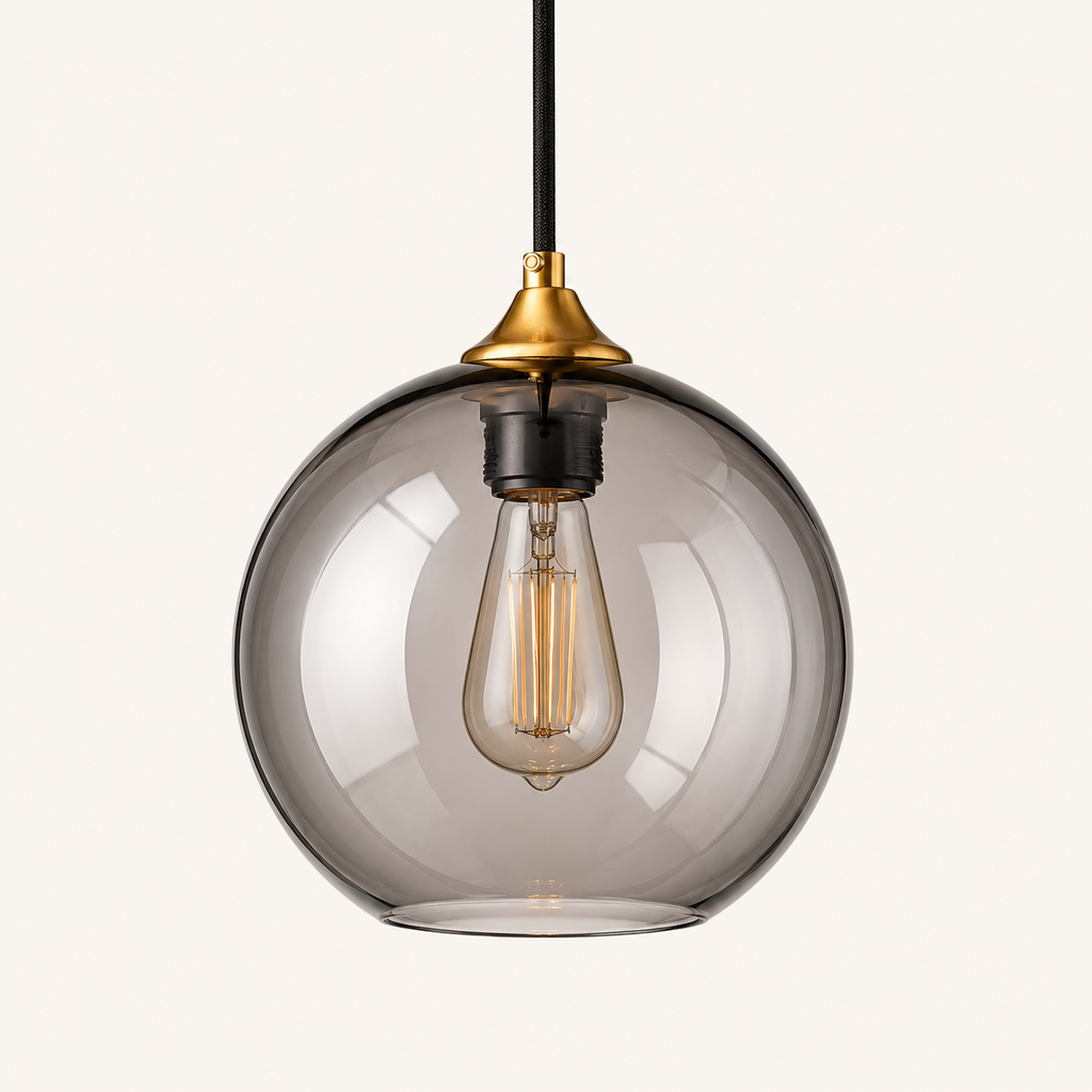 Nordic Glass Ball Chandelier for Bedroom and Dining Room