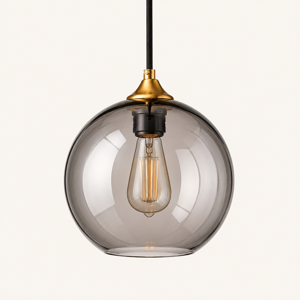 Nordic Glass Ball Chandelier for Bedroom and Dining Room