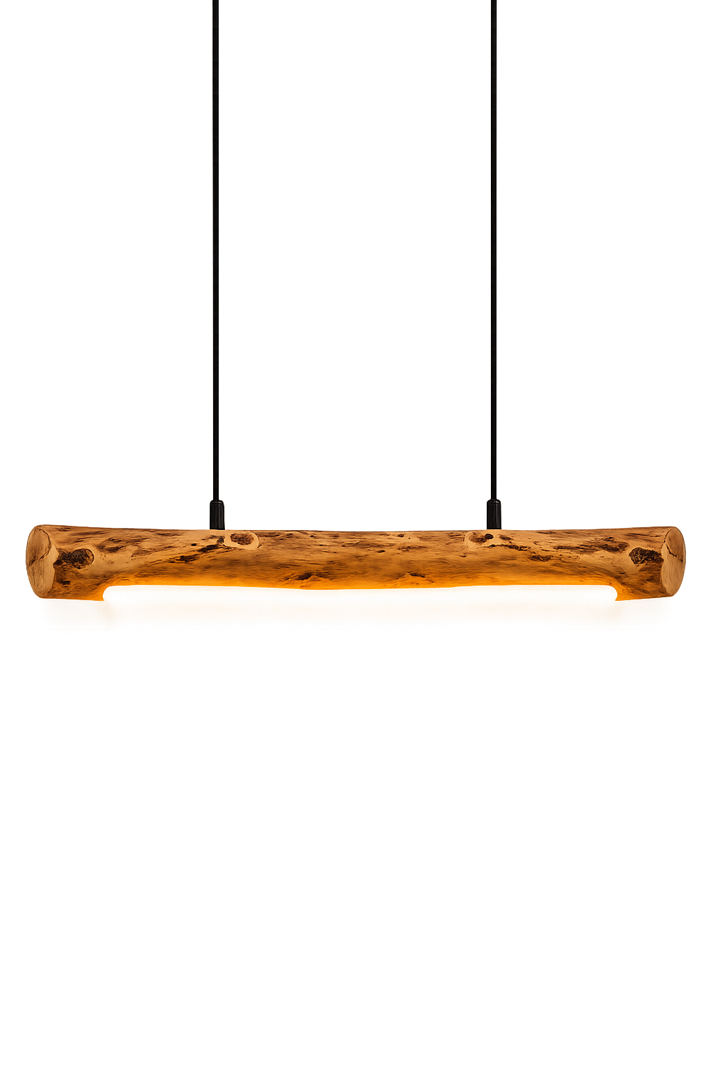 Wood Chandelier LED Hanging Light