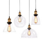 Nordic Retro Glass Pendant Chandelier