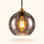 Nordic Glass Ball Chandelier for Bedroom and Dining Room